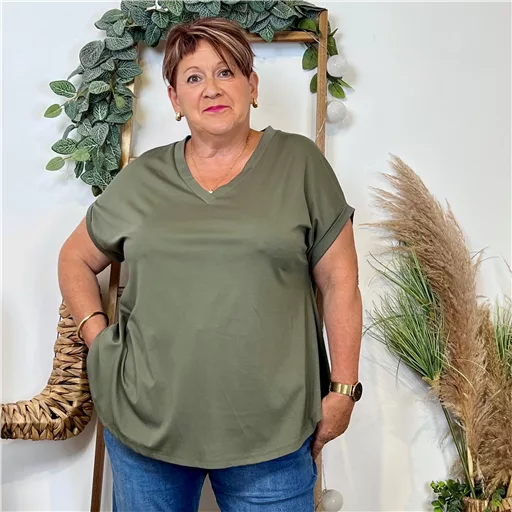 Z114- T-Shirt C'Mélodie (Gt) 🇮🇹 (kaki) – Image 4