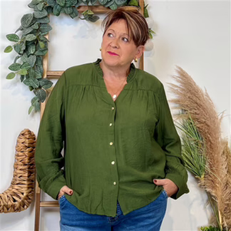 Blouse Unie "Z-One" (T40-T48) (kaki)