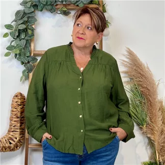 Blouse Unie "Z-One" (T40-T48) (kaki)