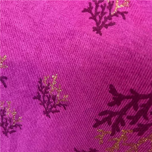 Z128. Pull imprimé "Coraux" (GT) 🇮🇹 (fuchsia) – Image 7