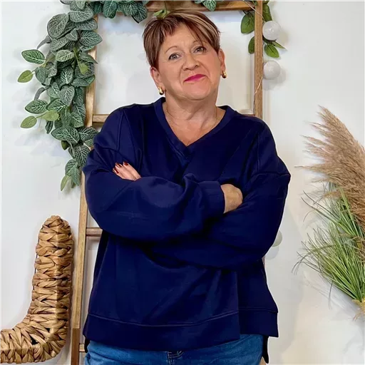 Sweat uni C’Mélodie (Gt) 🇮🇹 (marine)