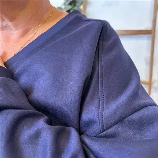 Z120- Sweat uni C’Mélodie (Gt) 🇮🇹 (marine) – Image 7