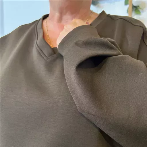 Z120- Sweat uni C’Mélodie (Gt) 🇮🇹 (marron) – Image 6