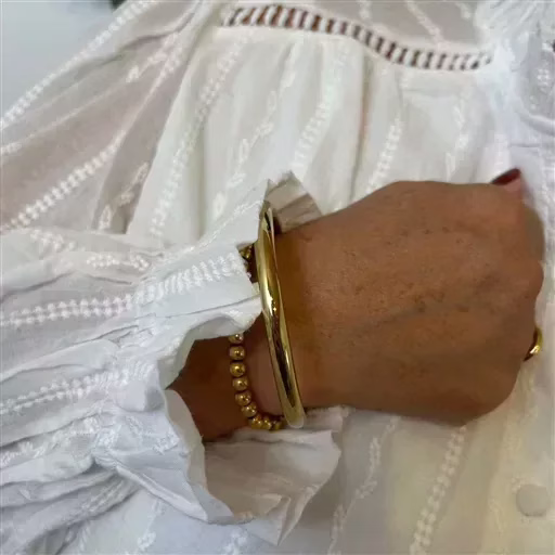 K100- Chemise Brodée By One (T40-T48) (blanc) – Image 7