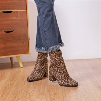 Bottes Moow aspect daim (T36-T41) (camel)