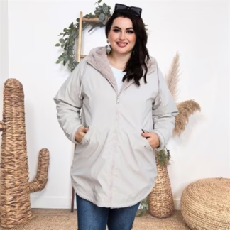 Doudoune Fourrée réversible (ecru)