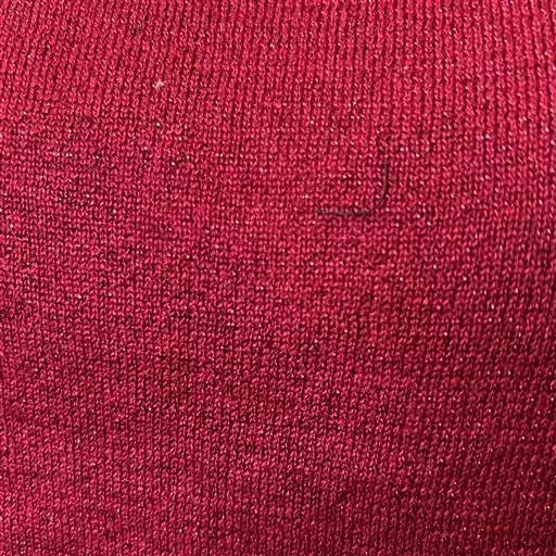 K092- Pull col en rond Lurex Version Féminin (bordeaux) – Image 6