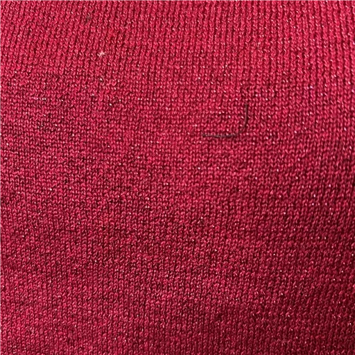 K092- Pull col en rond Lurex Version Féminin (bordeaux) – Image 6