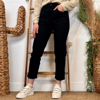 Jean Mom Voggo (T36-T44) (noir)