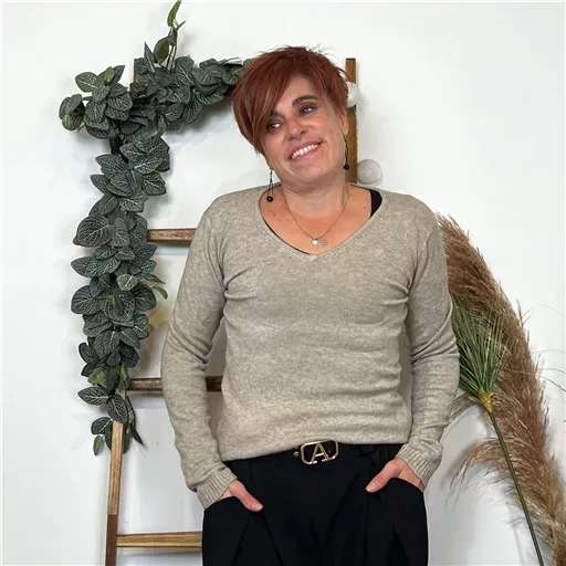 Y248- Pull Laine Cachemire "Tricotonic" (les T36&40) (taupe) – Image 7