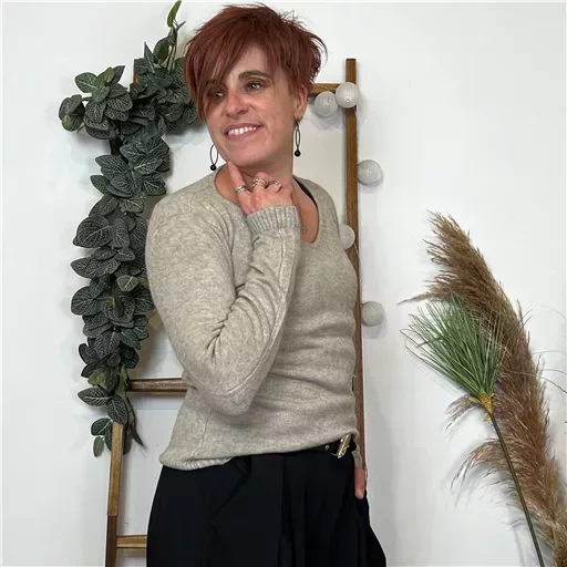 Pull Laine Cachemire "Tricotonic" (les T36&40) (taupe)