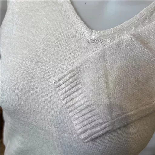 Y248- Pull Laine Cachemire "Tricotonic" (les T36&40) (beige) – Image 4