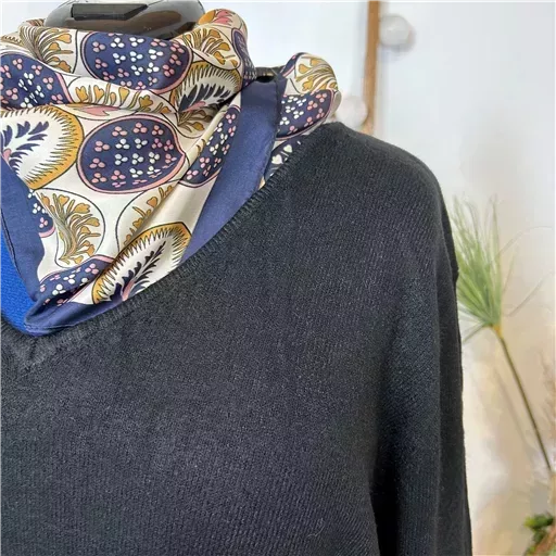 Y250- Pull Laine Cachemire "Tricotonic" (les T44&48) (noir) – Image 8