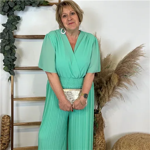 Z330- Combinaison C'Mélodie 🇮🇹 (vert d'eau) – Image 3