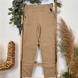 Pantalon Confort Chaud (T38-T52) (beige)