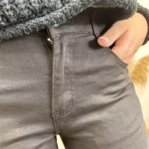 M961- Jean 7/8ème Voggo (T42-T50) (noir) – Image 5