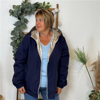 Imper réversible court (T40-T50) (marine)