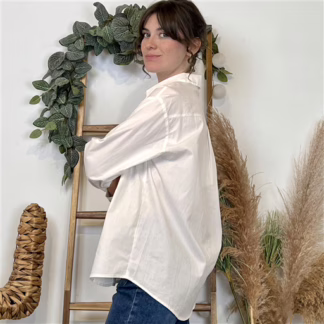 L'indispensable chemisier blanc «Version Féminin» (blanc)