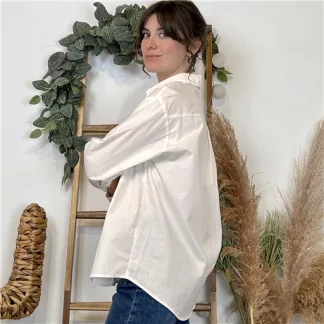 L'indispensable chemisier blanc «Version Féminin» (blanc)