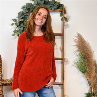 Pull « Pilou Pilou » (Tu) 🇮🇹 (rouille)