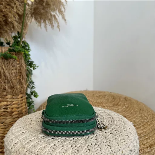 P420- Pochette Téléphone Flora & Co (vert brésil) – Image 5