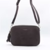 Sac Zippé Pompon aspect Daim Flora & Co (gris)