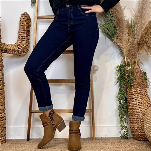 M962- Jean 7/8ème Voggo (T36-T44) (brut) – Image 2