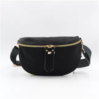 Banane velours Flora & Co (noir)