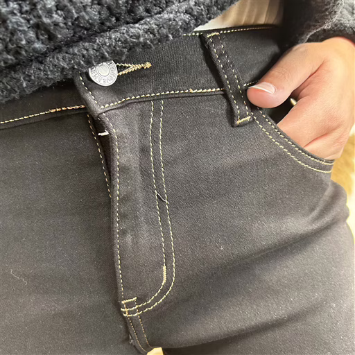 M969- Jean 7/8ème Voggo (T42-T50) (noir) – Image 3