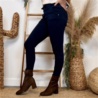 Jean Melly & Co Taille élastiquée (Xs-Xl) (marine)