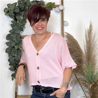 Gilet court (TU) (rose pâle)