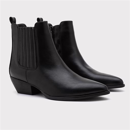 R386- Santiags Basses MOOW (noir) – Image 4