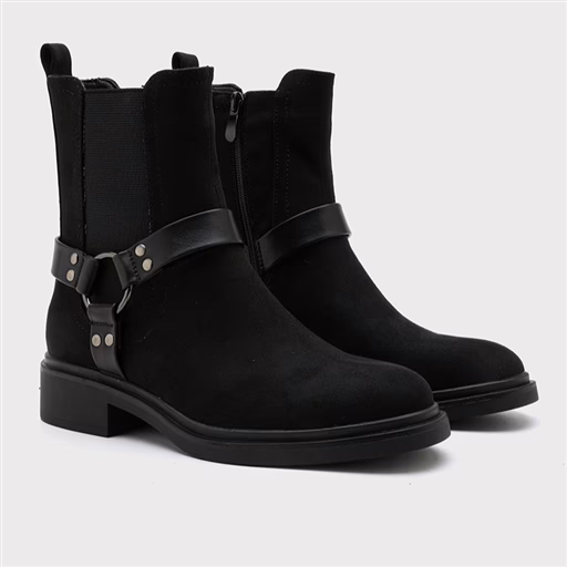 R385- Bottines motardes MOOW (noir) – Image 5