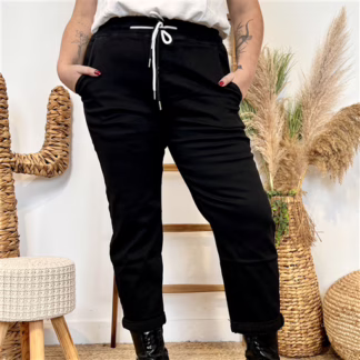 Jean Mom Voggo (T42-T52) (noir)