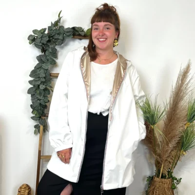 K853- Imper réversible (T36-T50) - blanc - 50