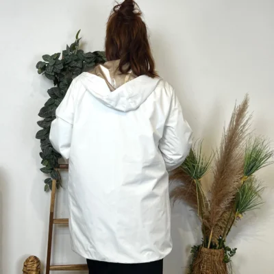 K853- Imper réversible (T36-T50) - blanc - 50