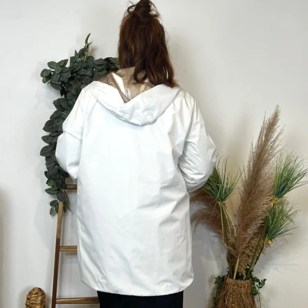 K853- Imper réversible (T36-T50) - blanc - 50