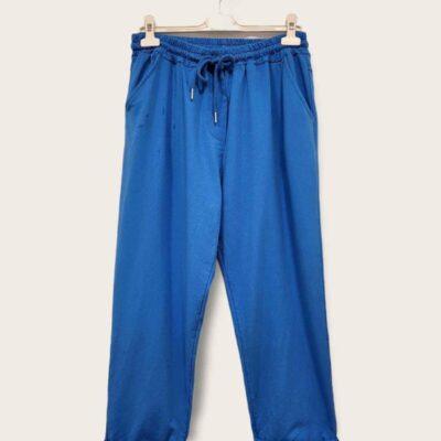 Z985- Jogging "Jolies Formes" (Gt) - bleu-royal - taille-unique-grande-taille