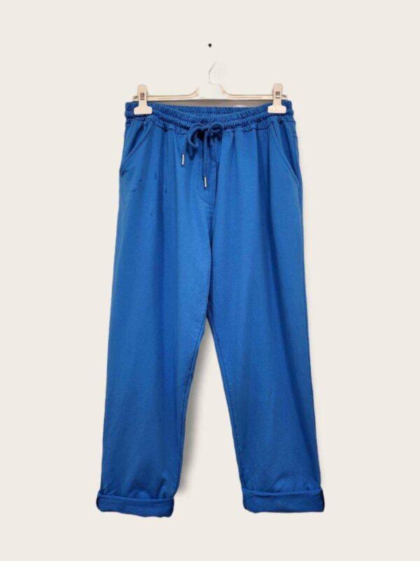 Z985- Jogging "Jolies Formes" (Gt) - bleu-royal - taille-unique-grande-taille