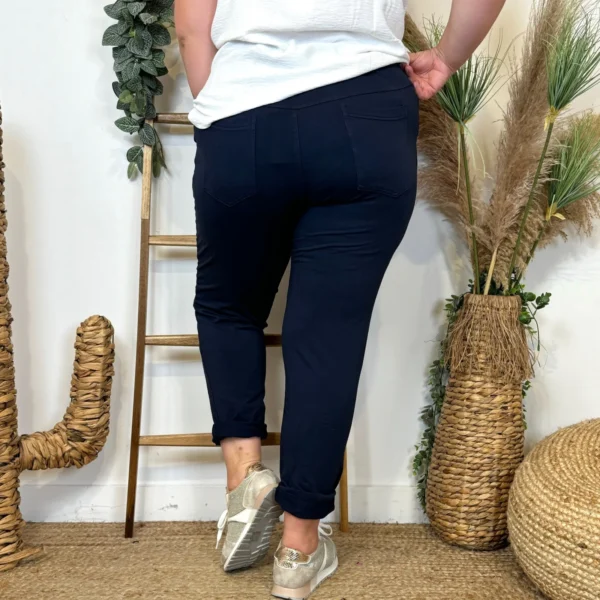 Z985- Jogging "Jolies Formes" (Gt) - marine - taille-unique-grande-taille