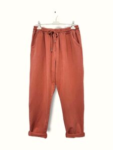 Pantalon femme taille élastiquée C’MÉLODIE T44-T50 - rouille - taille-unique-grande-taille