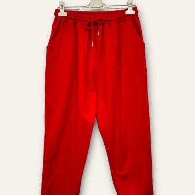 Z985- Jogging "Jolies Formes" (Gt) - rouge - taille-unique-grande-taille