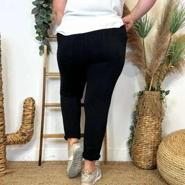 Z985- Jogging "Jolies Formes" (Gt) - noir - taille-unique-grande-taille