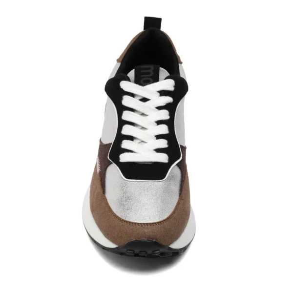 R415- Sneakers Moow tricolore (T36-T41) - camel - 41