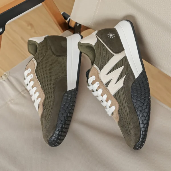 R454- Sneakers Moow ( T36-T41) - kaki - 41