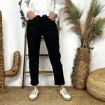 Jean Mom Voggo (T36-T44) - noir - 44