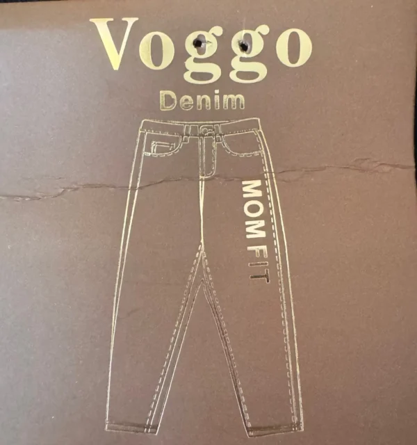 W108- Jean Mom Voggo (T36-T44) - brut - 44