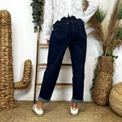 W108- Jean Mom Voggo (T36-T44) - brut - 44