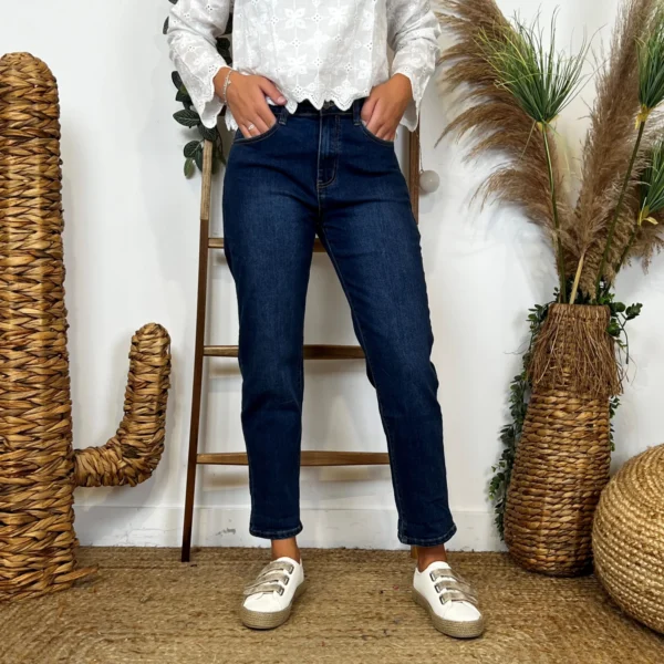 W119- Jean Mom Voggo (T36-T44) - denim - 44