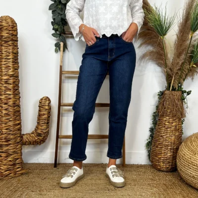 W119- Jean Mom Voggo (T36-T44) - denim - 44